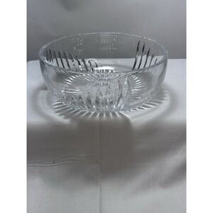 Nachtmann Stratos Crystal‎ Serving Bowl 3 1/3" X 8  1/2" Germany